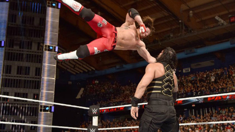 Styles hits the Phenomenal Forearm on Roman