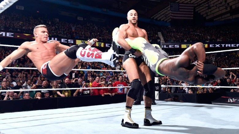 Kidd and Cesaro hit tandem offense.