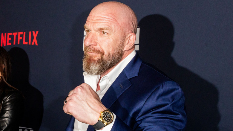 Triple H attends Netflix's Debut of WWE Monday Night Raw at Intuit Dome on January 06, 2025 in Inglewood, California.