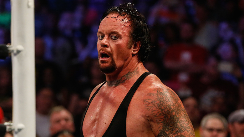 Undertaker sweating