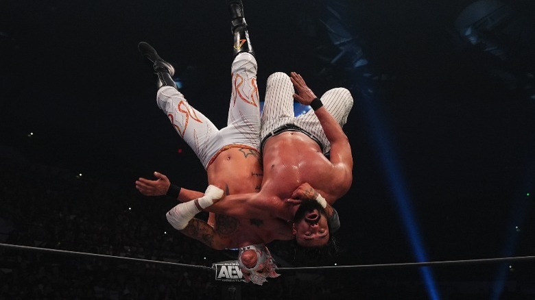 Rey Fenix Andrade moonsault