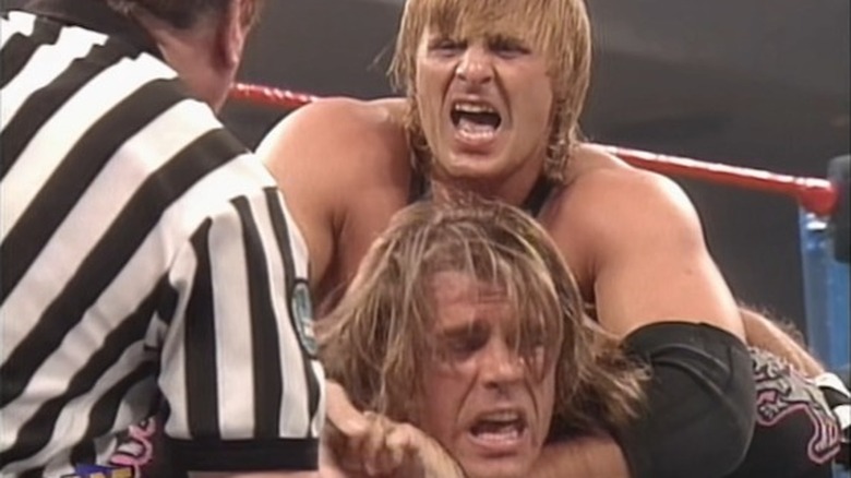 Owen Hart wrestling Shawn Michaels