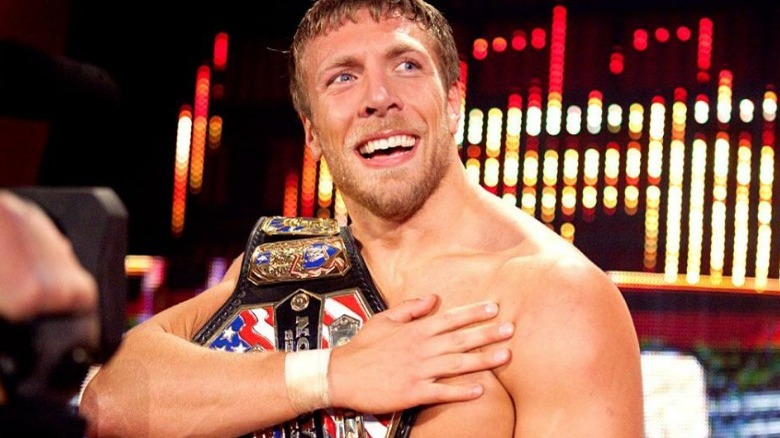 Daniel Bryan hugs WWE United States Champion