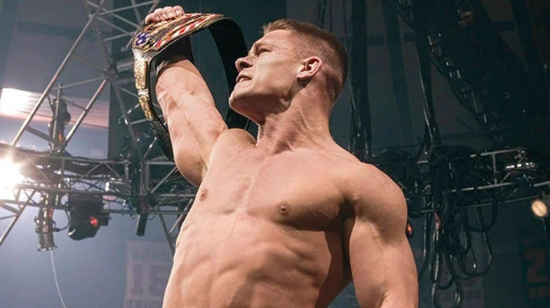 John Cena raises WWE United States Champion