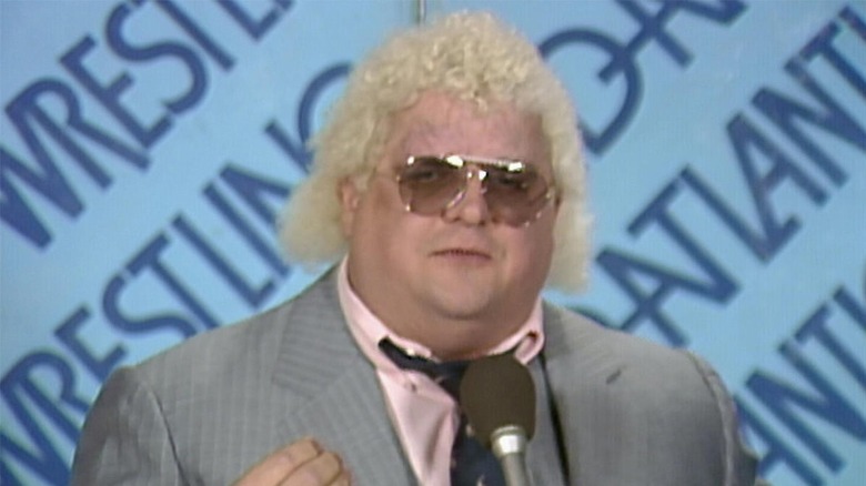 Dusty Rhodes delivering "Hard Times"