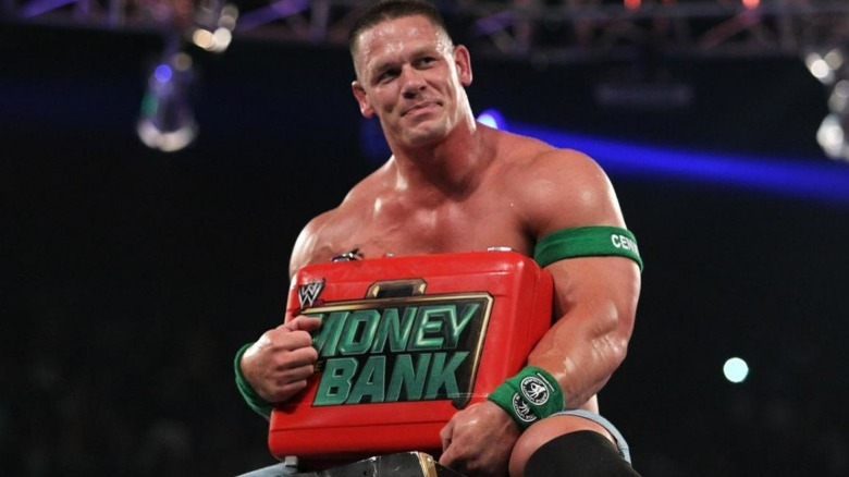 John Cena Money in the Bank briefcase