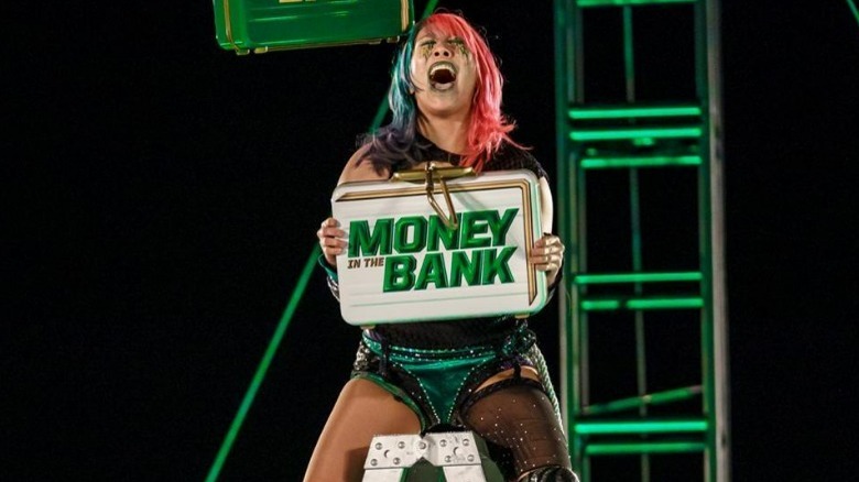 Asuka Money in the Bank briefcase