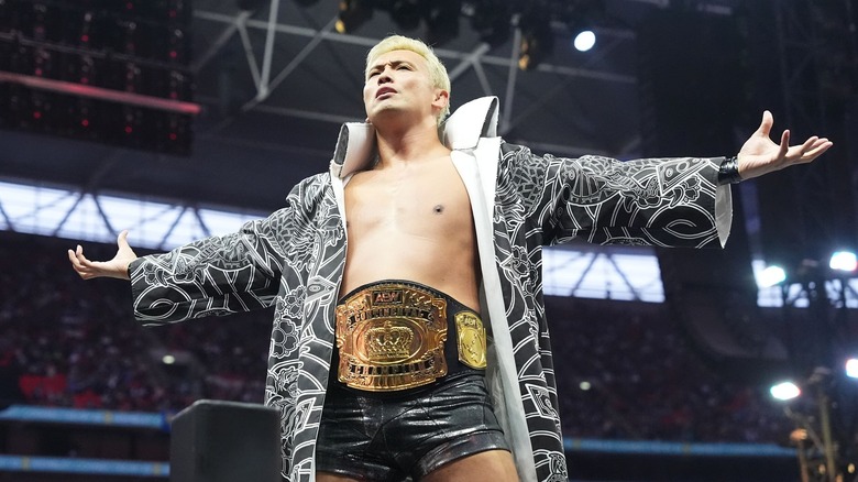 Defending AEW Continental Champion Kazuchika Okada