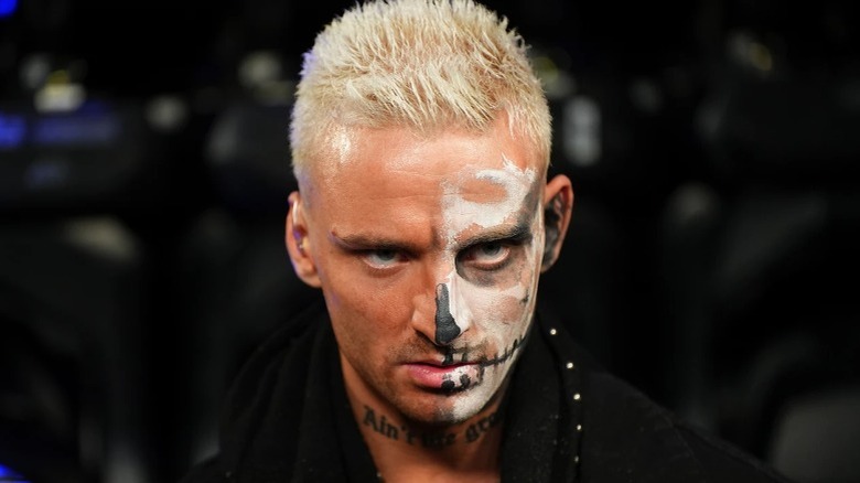darby allin with standard facepaint