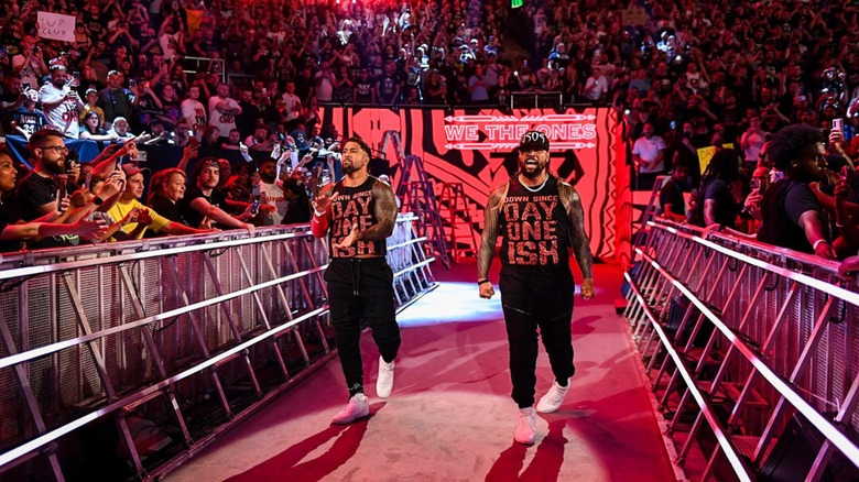 The Usos Walk Down The Aisle