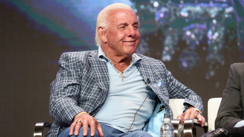 Ric Flair smiling