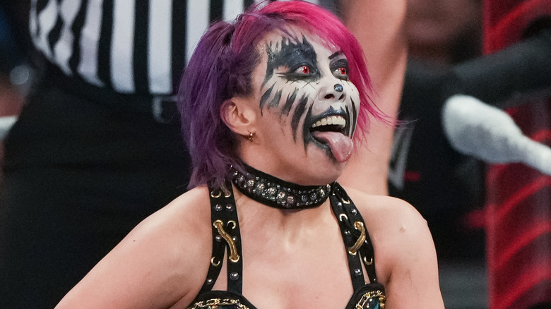 Asuka on WWE Raw