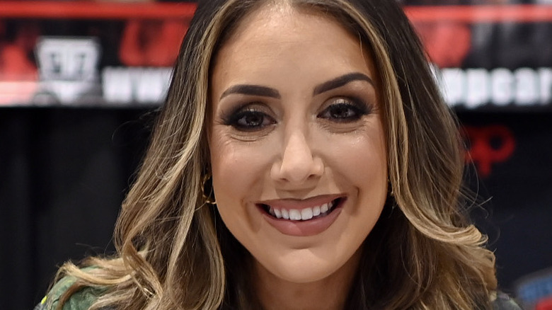 Britt Baker smiling