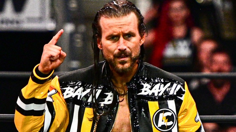 Adam Cole preparing for the Boom