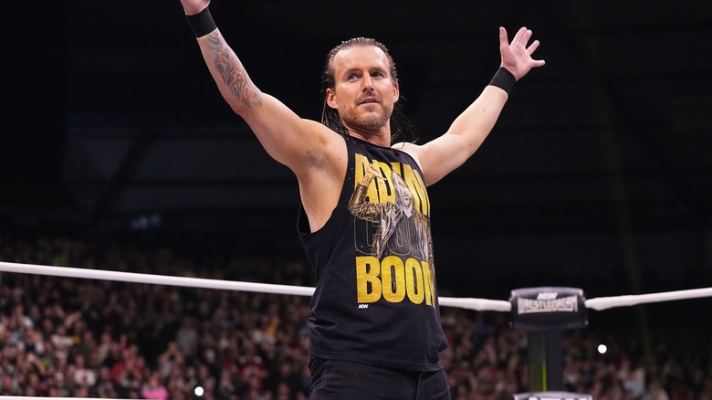 Adam Cole in the ring