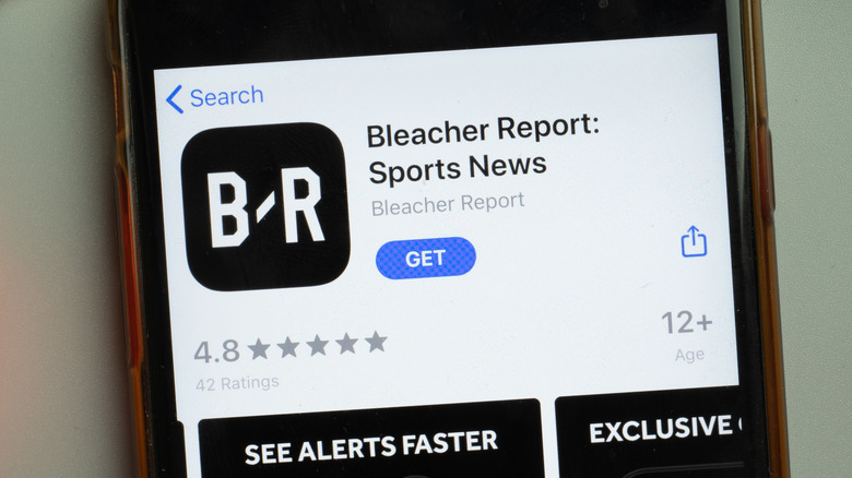 Bleacher Report app 