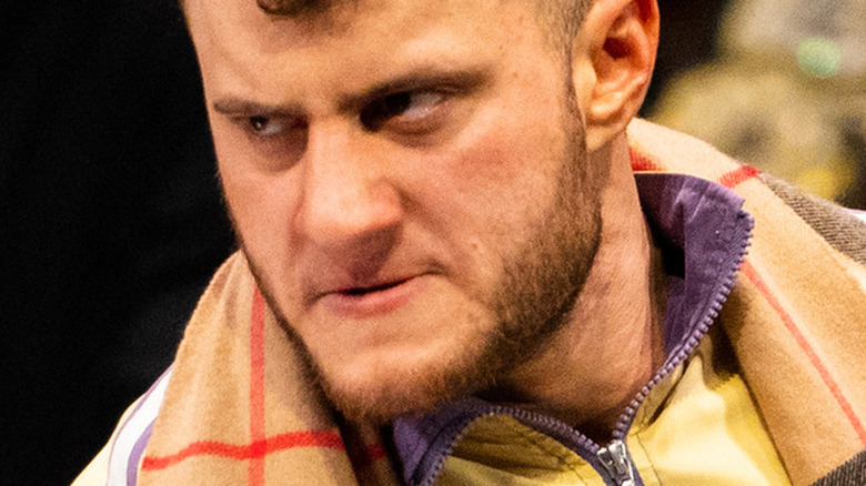 MJF scowls on "AEW Dynamite"