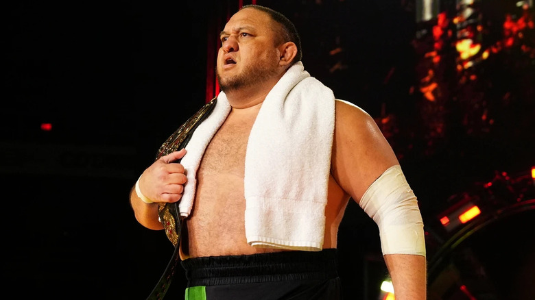 Samoa Joe Entrance AEW