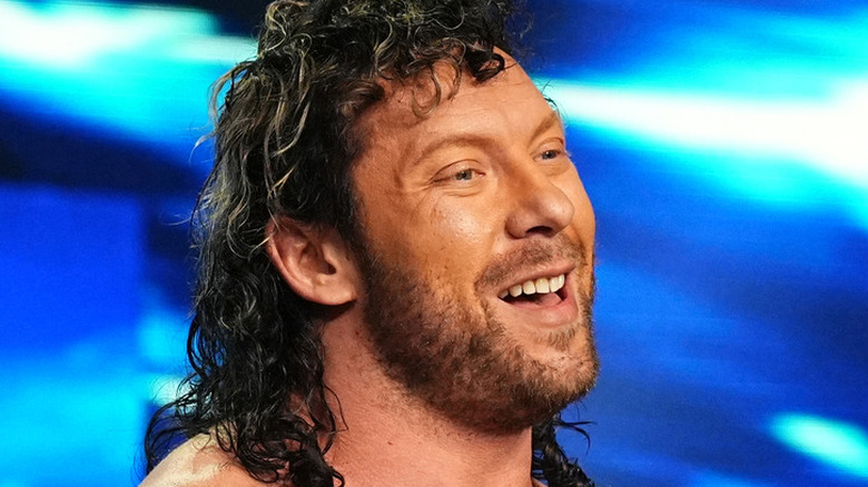 Kenny Omega smiling in AEW