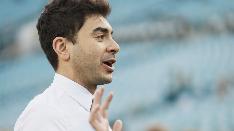 Tony Khan speaking