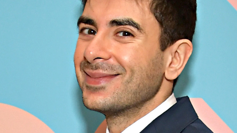 Tony Khan smiling