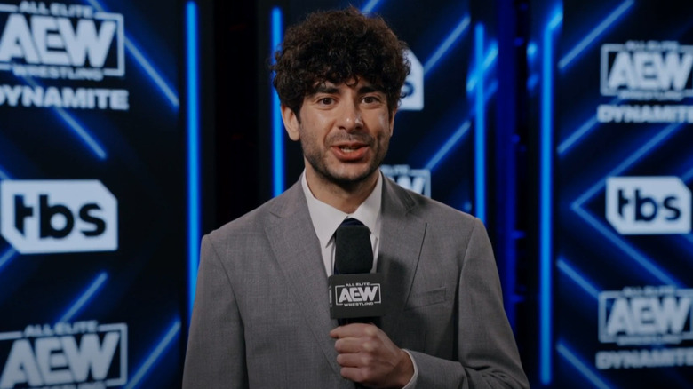 Tony Khan talking