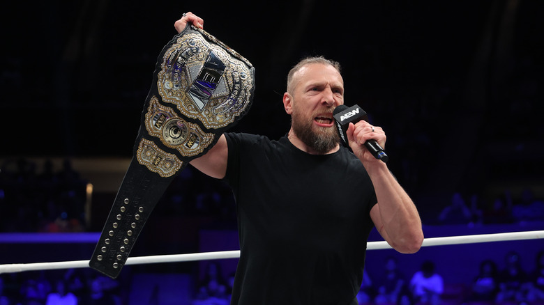 Bryan Danielson with AEW Title