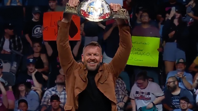 Christian Cage holds up title