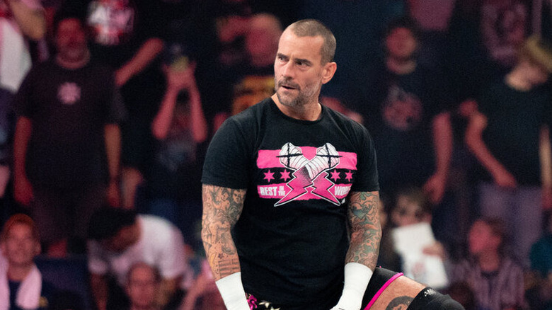 Punk in the ring 