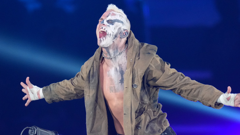 Darby Allin screams, and for once not because he's in pain