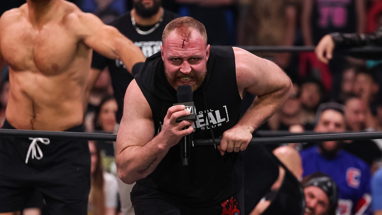 Jon Moxley snarls