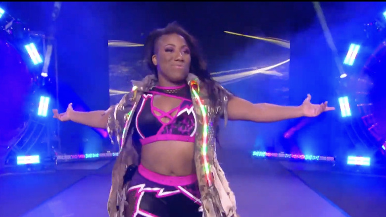 Athena heading to the ring