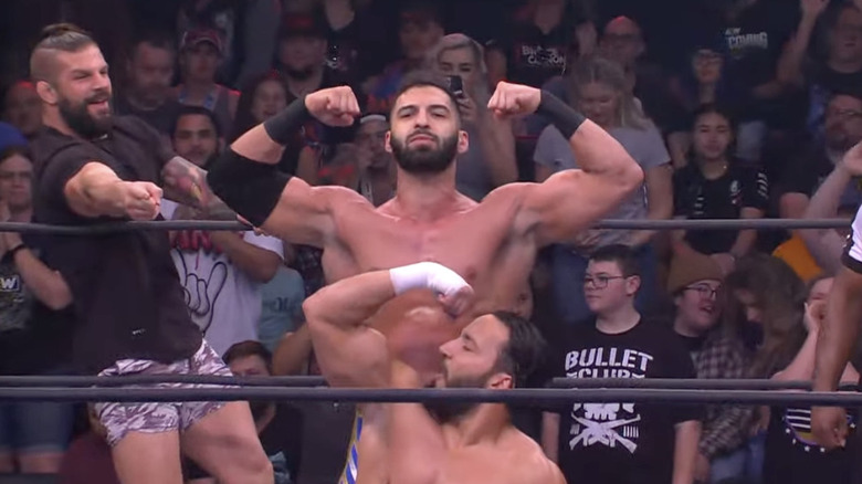 Nese and Daivari posing