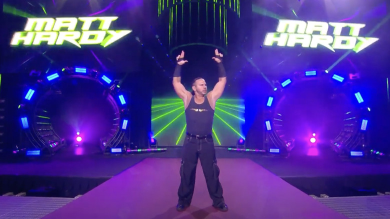 Hardy heading to the ring