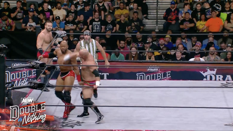 Tag Team Titles: FTR (c) vs. Jeff Jarrett & Jay Lethal