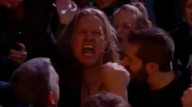 Chris Jericho in the crowd