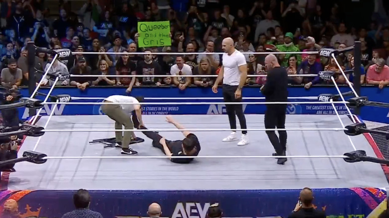 The Blackpool Combat Club beating up Chuck Taylor