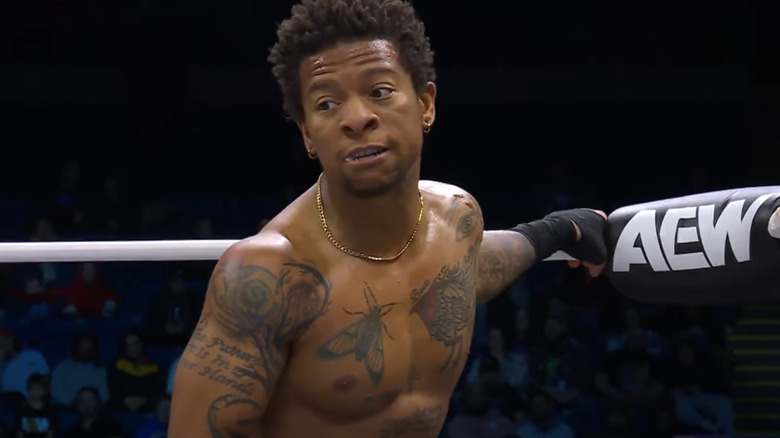 Lio Rush in the ring on "AEW Dynamite."