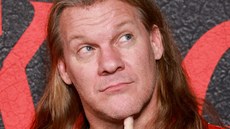 Chris Jericho poses