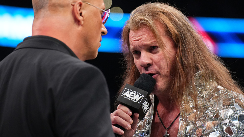 Chris Jericho talks to Don Callis