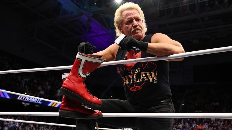 Jeff Jarrett contemplates