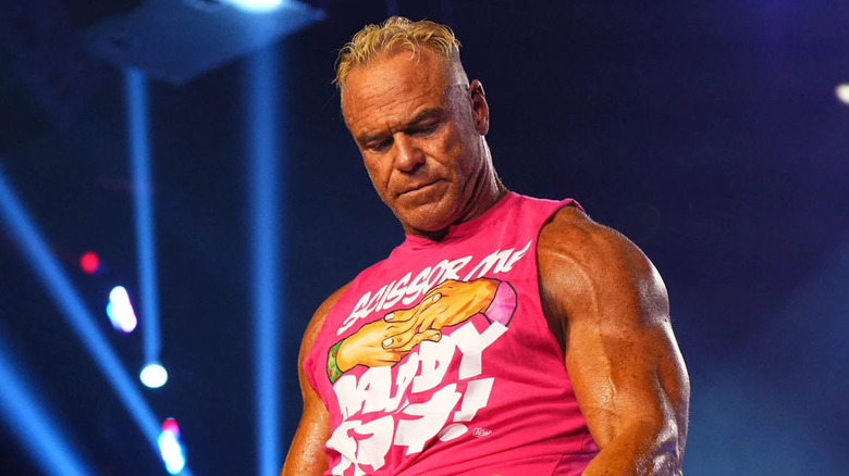 Billy Gunn makes his entrance