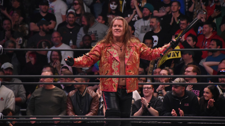 Chris Jericho in the ring 