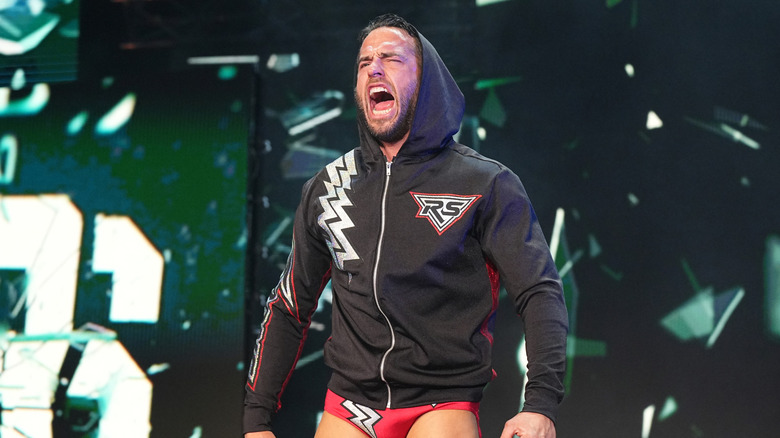 Roderick Strong makes his AEW entrance 