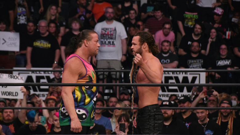 RVD and Jack Perry face off