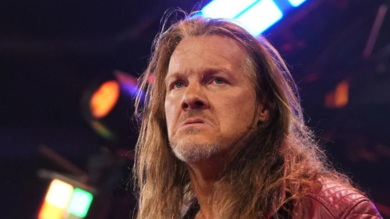 Chris Jericho looking sad 