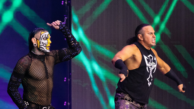 Matt and Jeff Hardy appearing for AEW