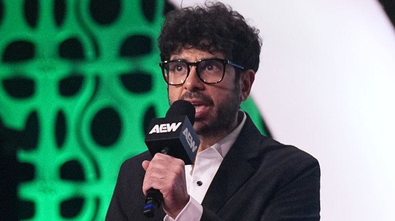 Tony Khan at AEW WrestleDream