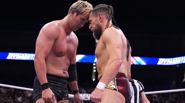 Kazuchika Okada and Bryan Danielson