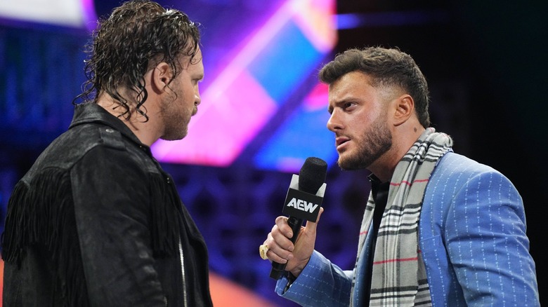 Hangman Page and MJF on AEW Dynamite